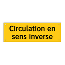 Circulation en sens inverse