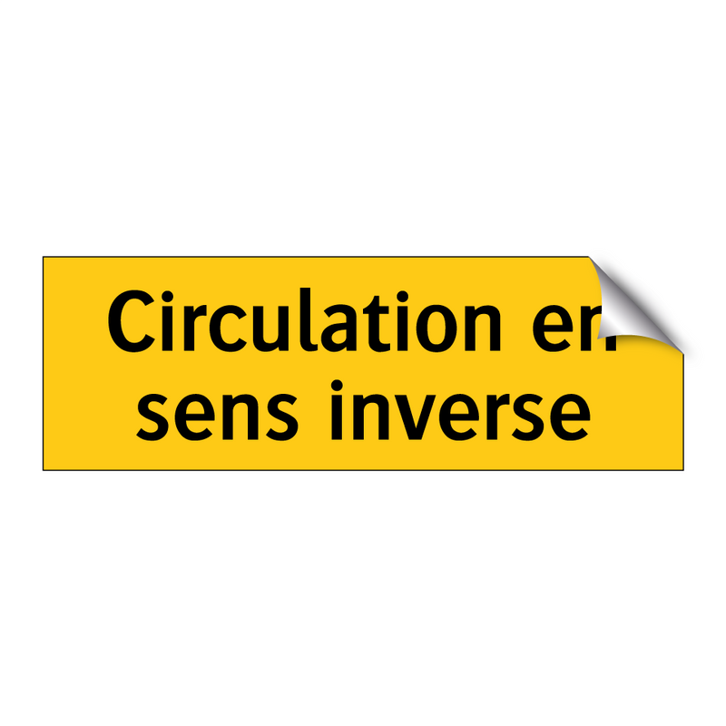Circulation en sens inverse