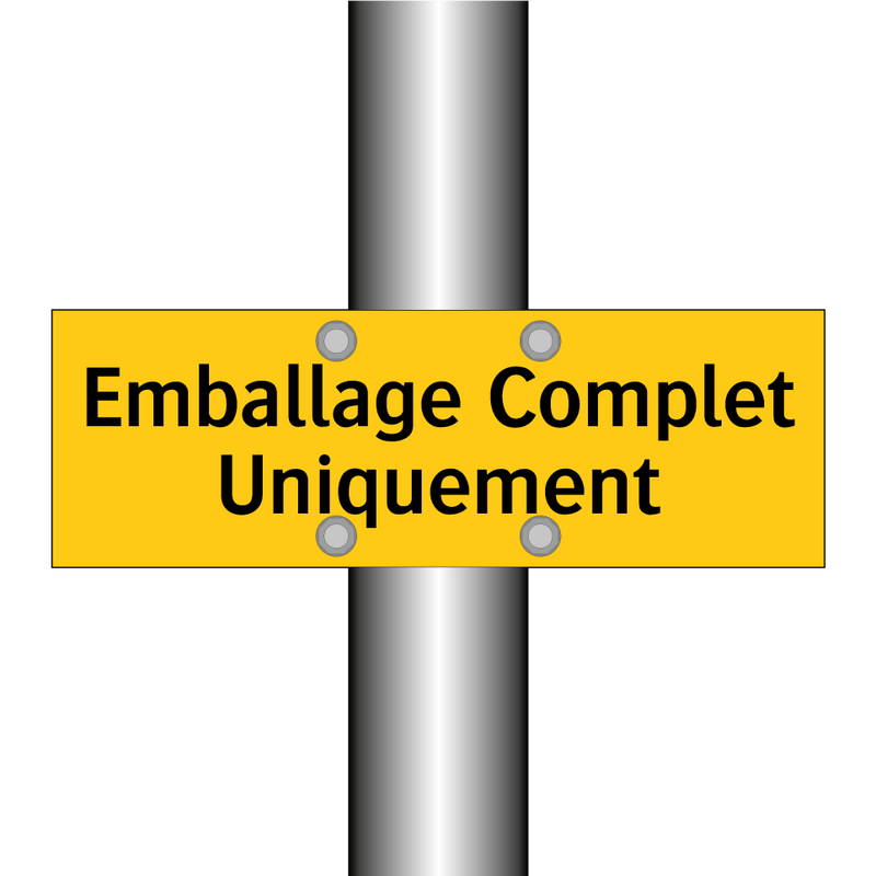 Emballage Complet Uniquement