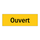 Ouvert