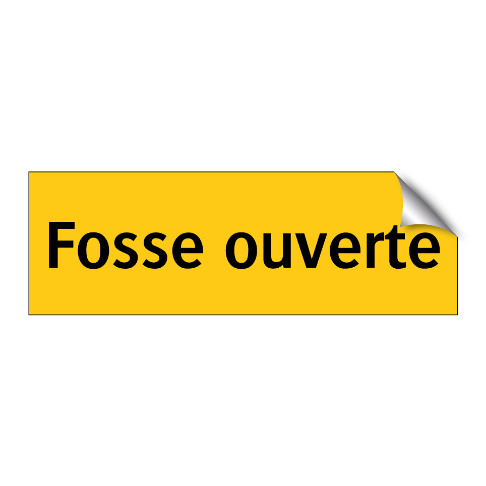 Fosse ouverte