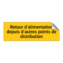 Retour d'alimentation depuis d'autres points de distribution