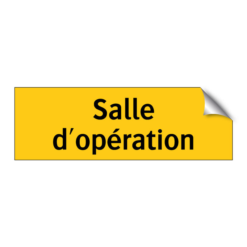 Salle d'opération