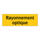 Rayonnement optique