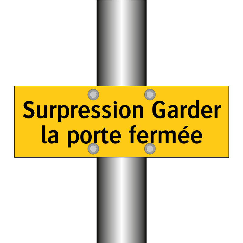 Surpression Garder la porte fermée