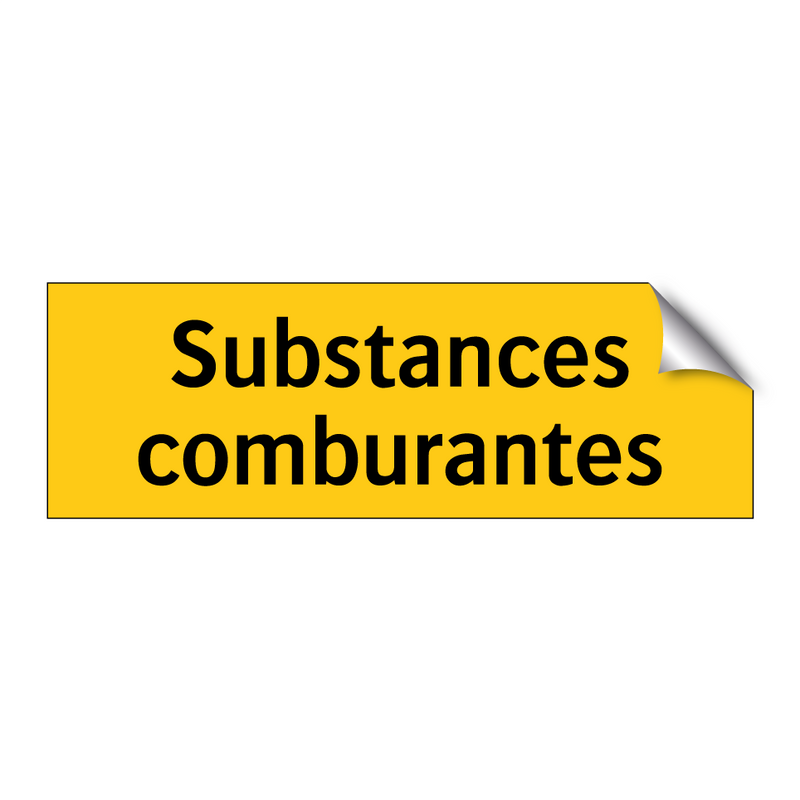 Substances comburantes