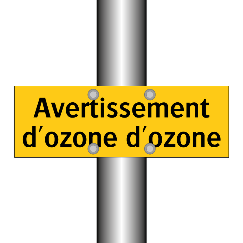 Avertissement d'ozone d'ozone