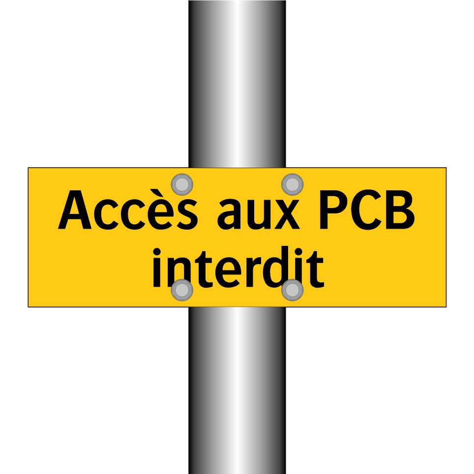 Accès aux PCB interdit