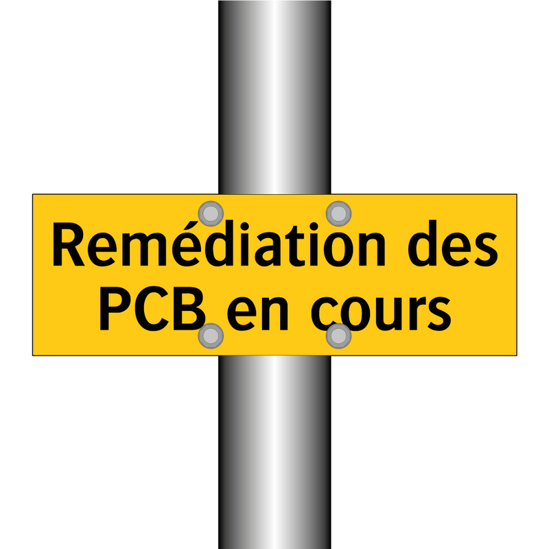 Remédiation des PCB en cours