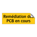 Remédiation des PCB en cours
