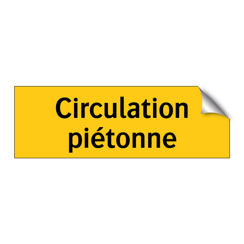 Circulation piétonne