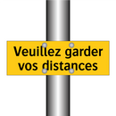 Veuillez garder vos distances