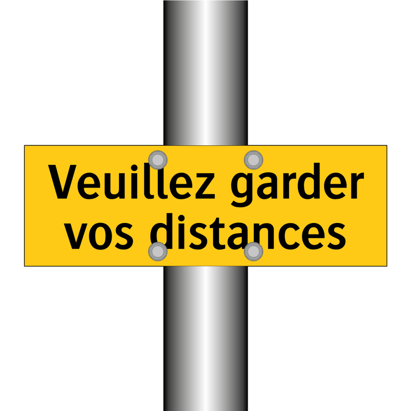 Veuillez garder vos distances