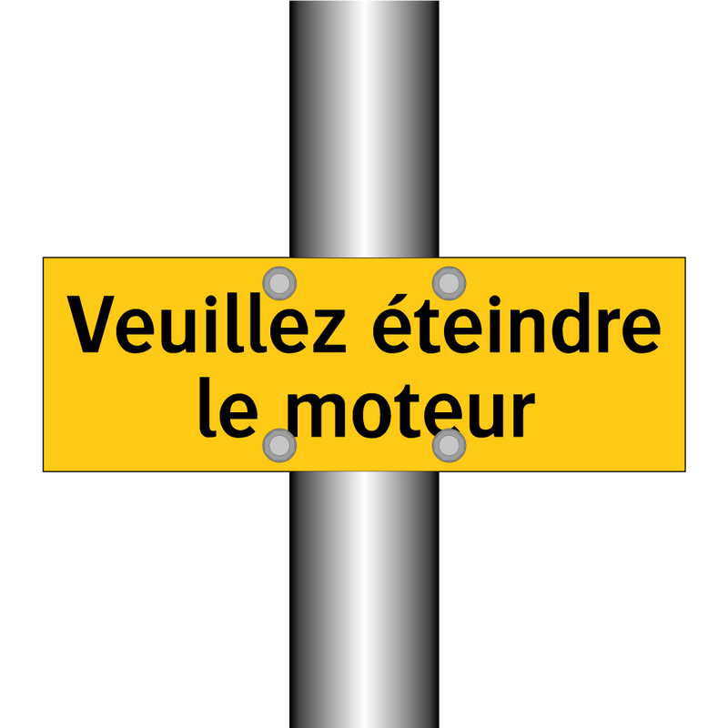 Veuillez éteindre le moteur