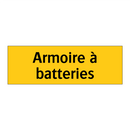 Armoire à batteries