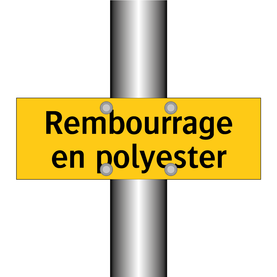 Rembourrage en polyester