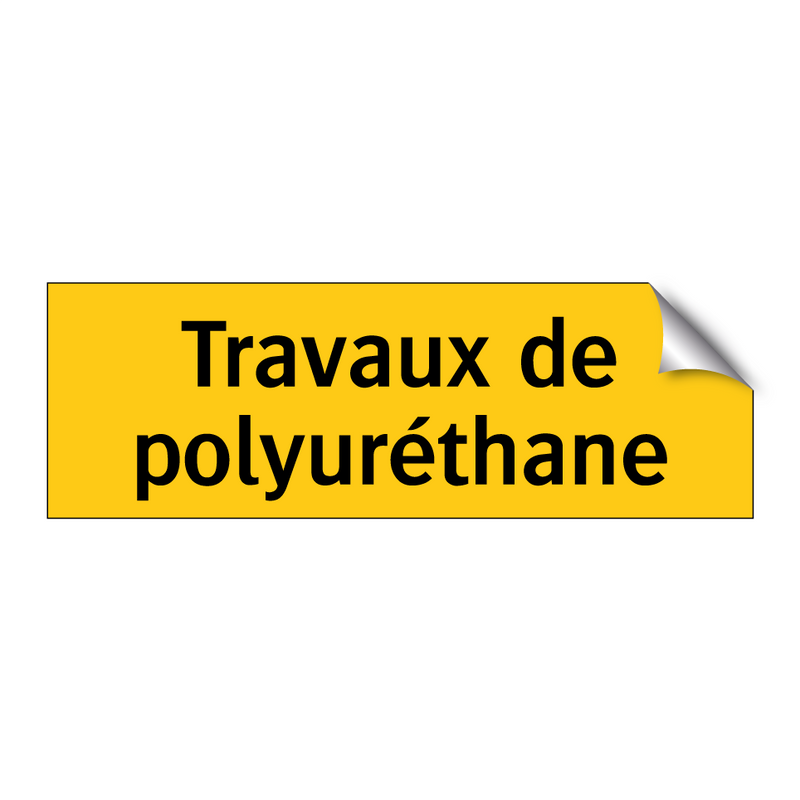 Travaux de polyuréthane