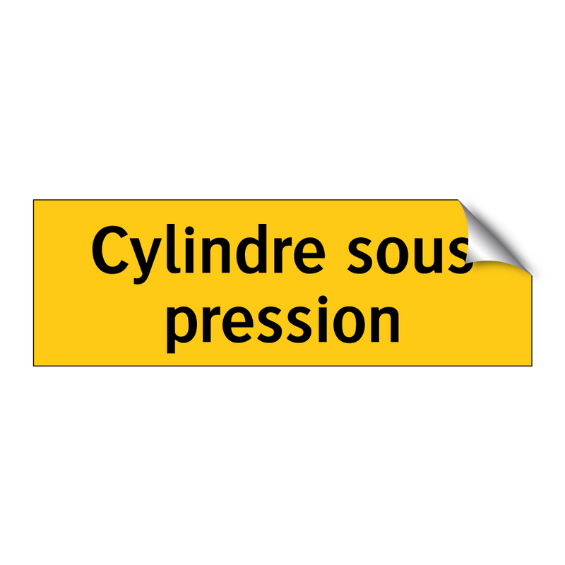 Cylindre sous pression