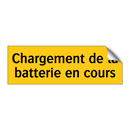 Chargement de la batterie en cours