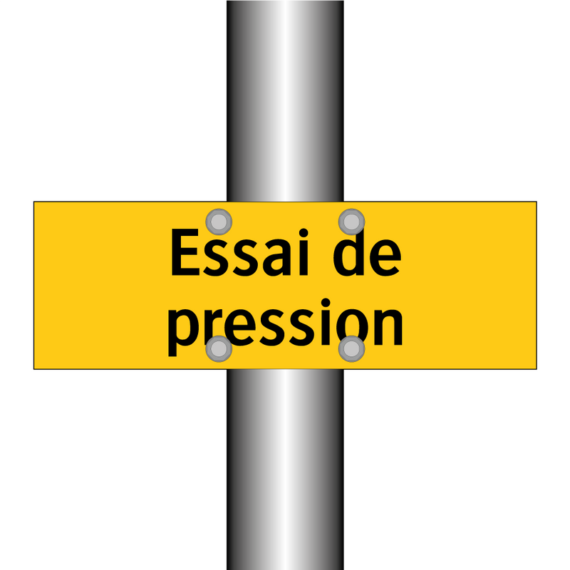 Essai de pression