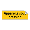Appareils sous pression