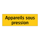 Appareils sous pression
