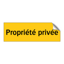 Propriété privée