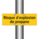 Risque d'explosion de propane