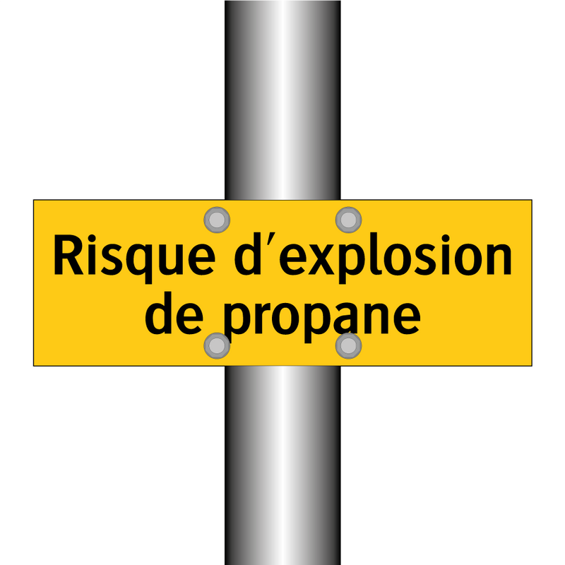 Risque d'explosion de propane