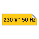 230 V~ 50 Hz
