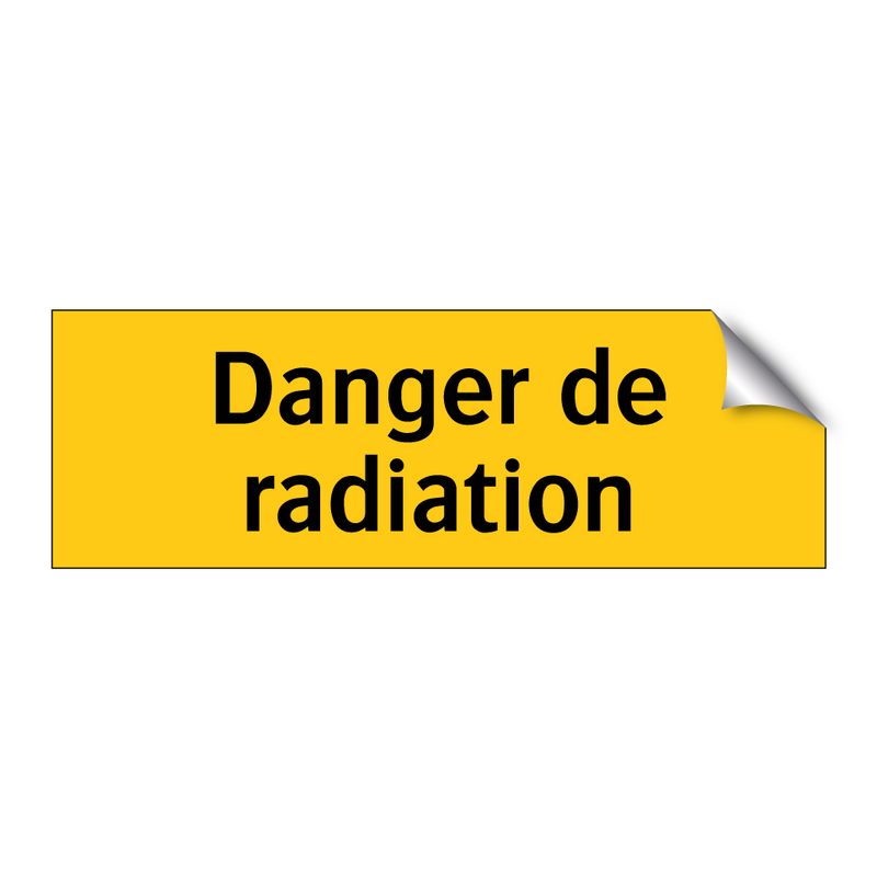 Danger de radiation