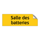 Salle des batteries