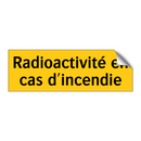 Radioactivité en cas d'incendie