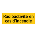 Radioactivité en cas d'incendie