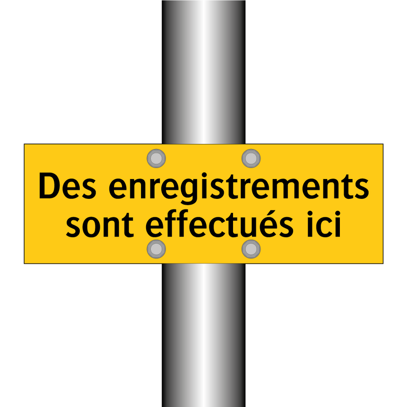 Des enregistrements sont effectués ici