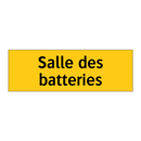 Salle des batteries