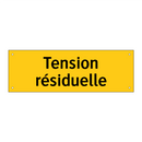 Tension résiduelle