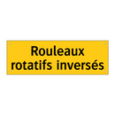 Rouleaux rotatifs inversés