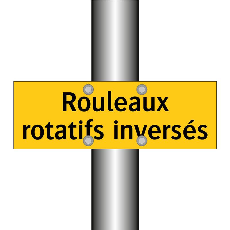 Rouleaux rotatifs inversés