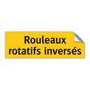 Rouleaux rotatifs inversés