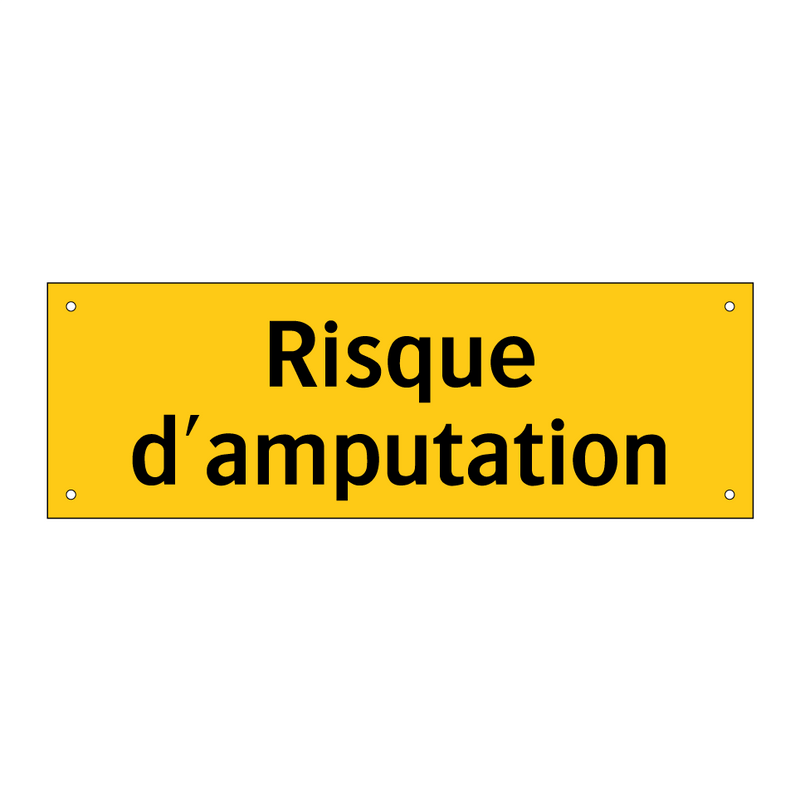 Risque d'amputation