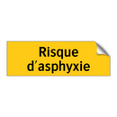 Risque d'asphyxie