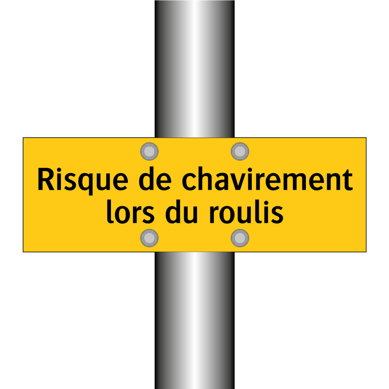 Risque de chavirement lors du roulis