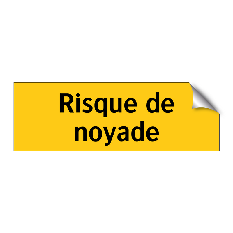 Risque de noyade