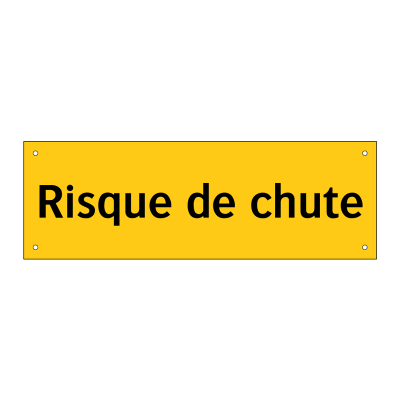 Risque de chute