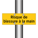 Risque de blessure à la main