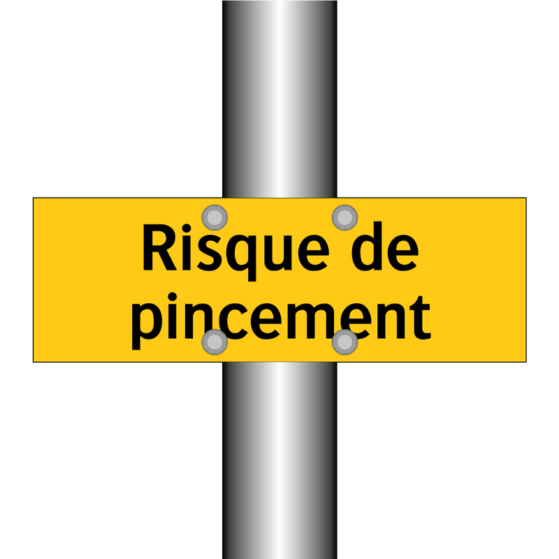 Risque de pincement