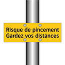Risque de pincement Gardez vos distances