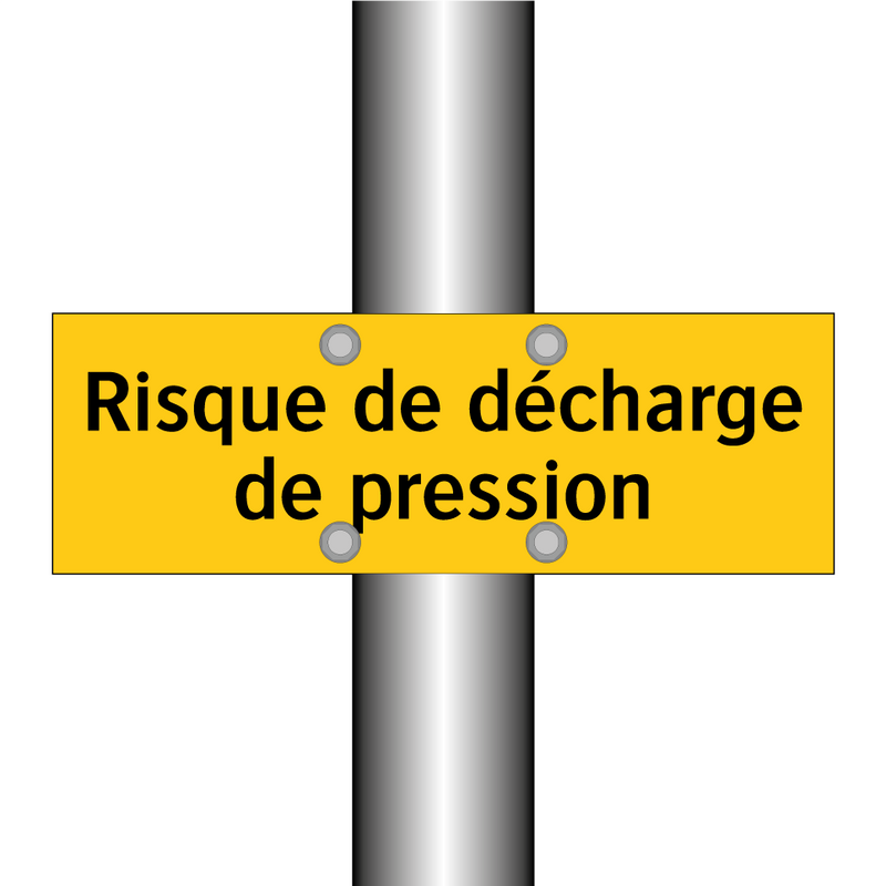 Risque de décharge de pression