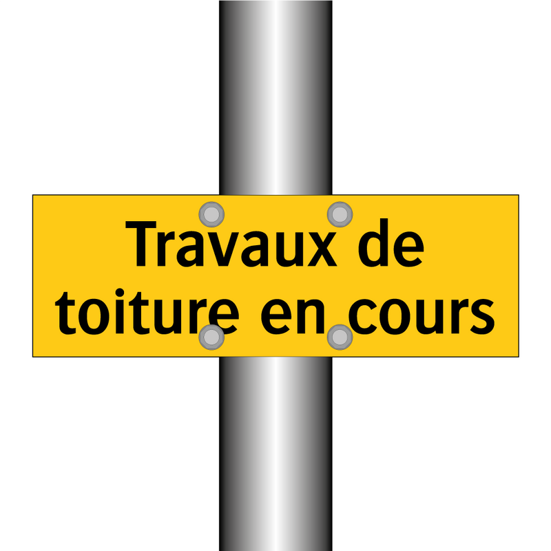 Travaux de toiture en cours
